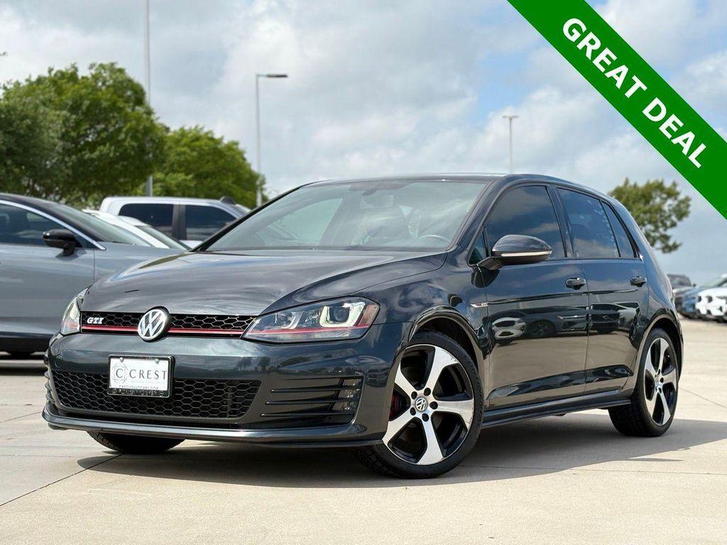 used 2015 Volkswagen Golf GTI car, priced at $12,995
