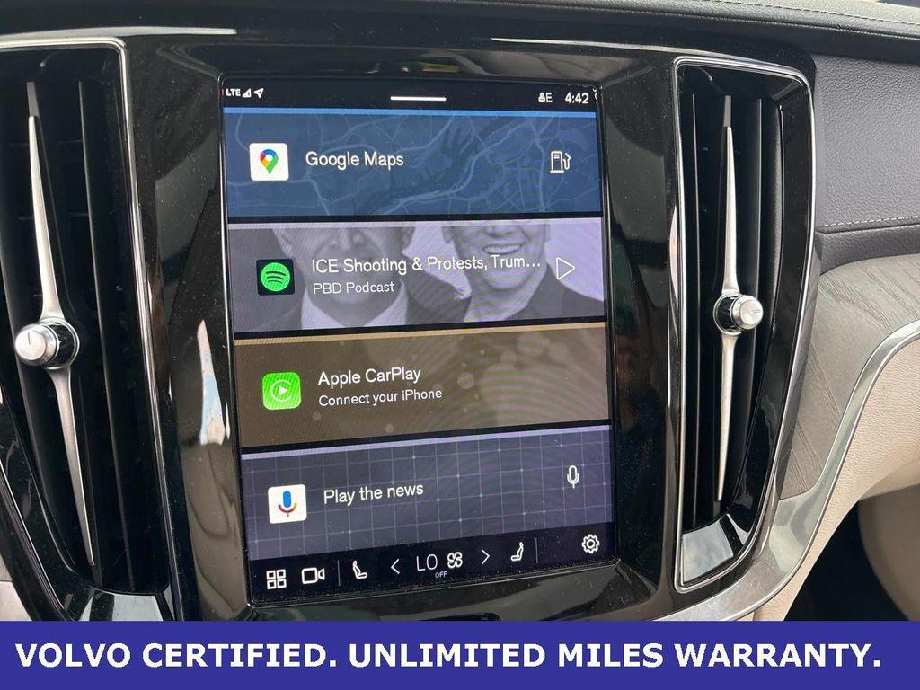 used 2024 Volvo S60 car, priced at $35,900