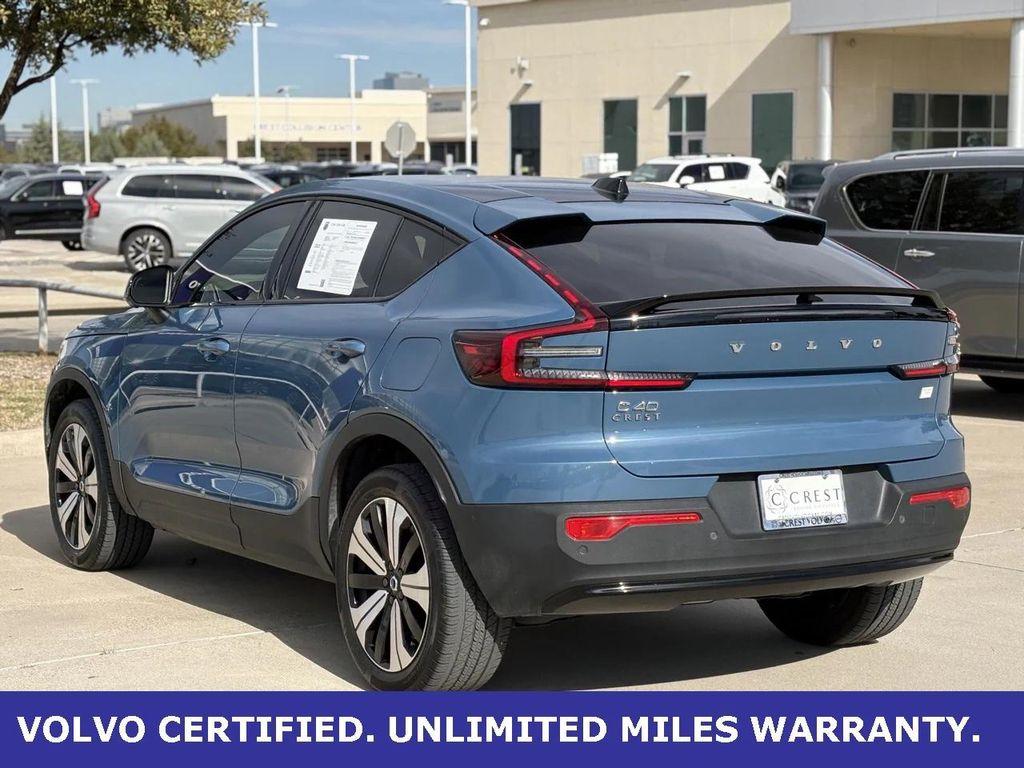 used 2023 Volvo C40 Recharge Pure Electric car, priced at $25,800