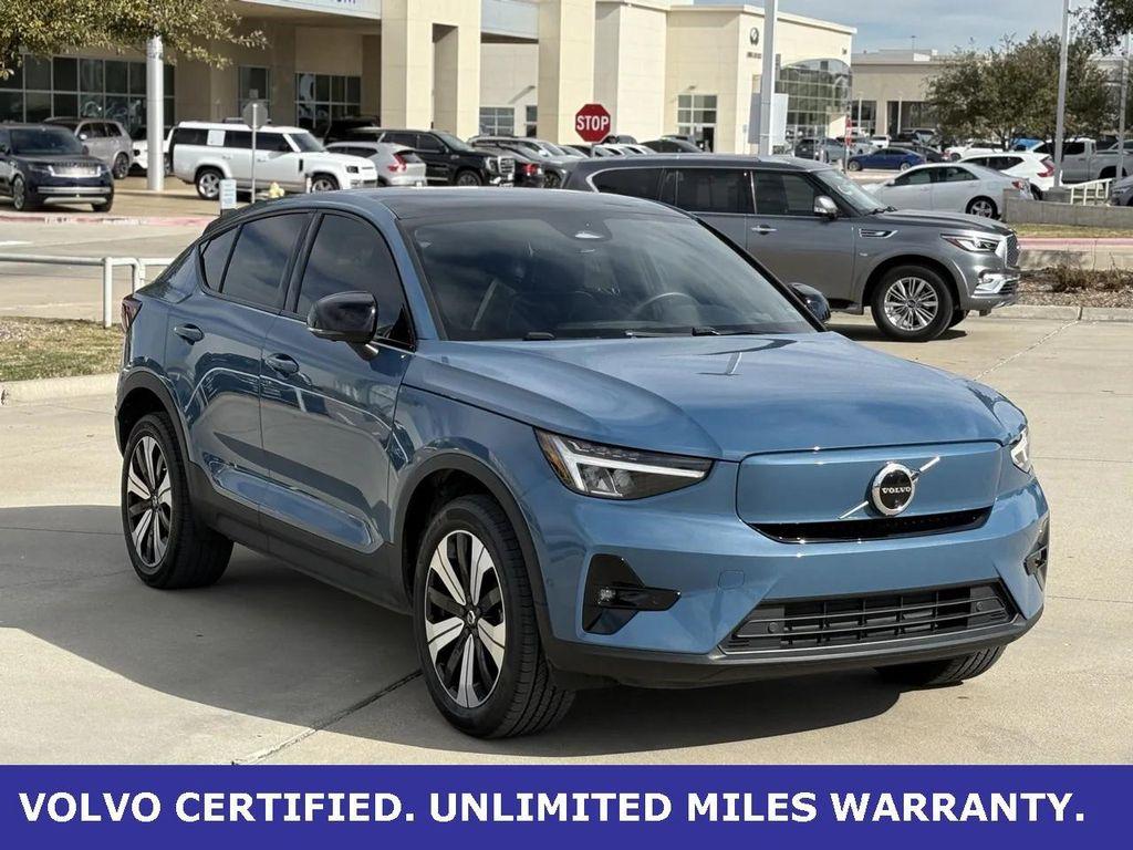 used 2023 Volvo C40 Recharge Pure Electric car, priced at $25,800