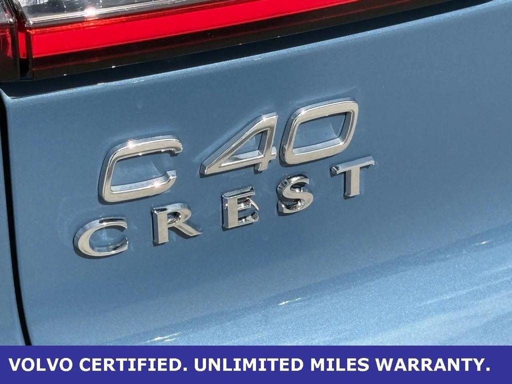 used 2023 Volvo C40 Recharge Pure Electric car, priced at $25,800