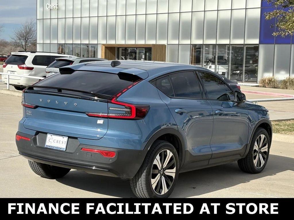 used 2023 Volvo C40 Recharge Pure Electric car, priced at $25,800