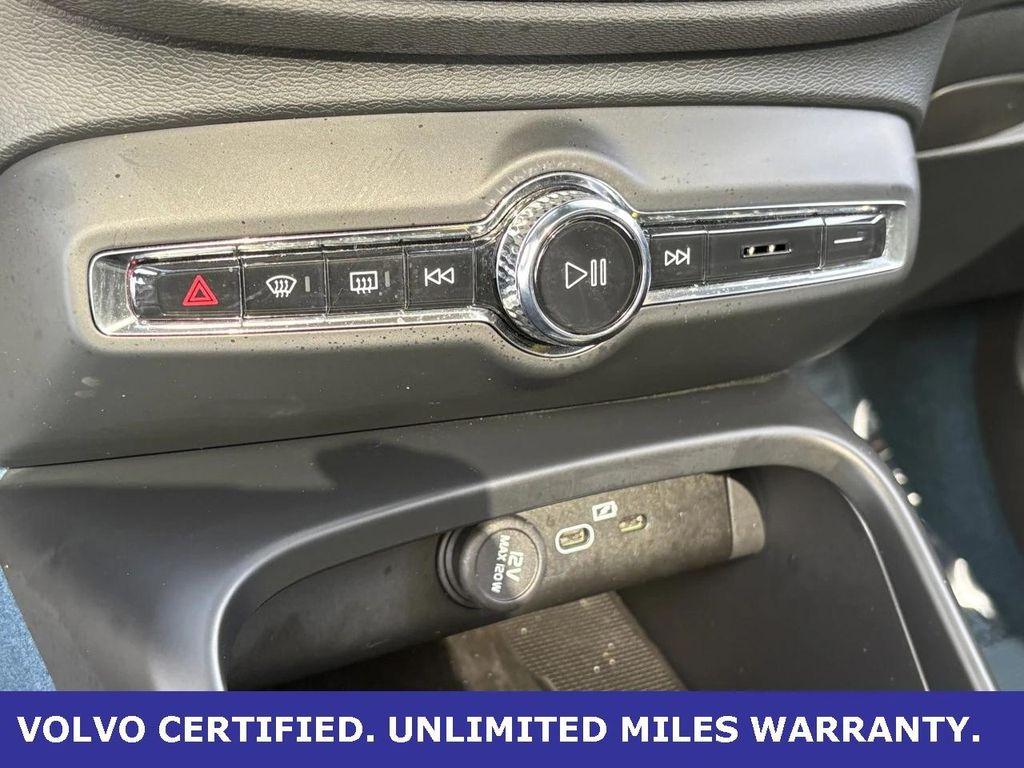 used 2023 Volvo C40 Recharge Pure Electric car, priced at $25,800