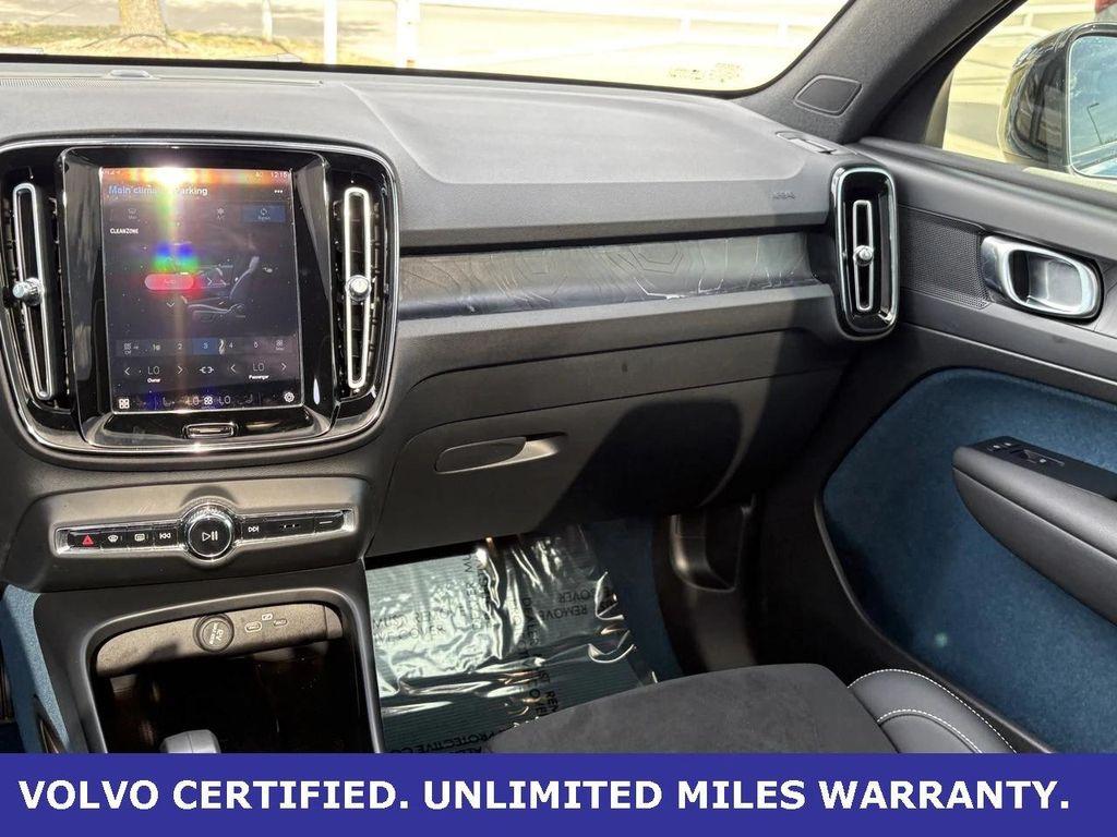 used 2023 Volvo C40 Recharge Pure Electric car, priced at $25,800