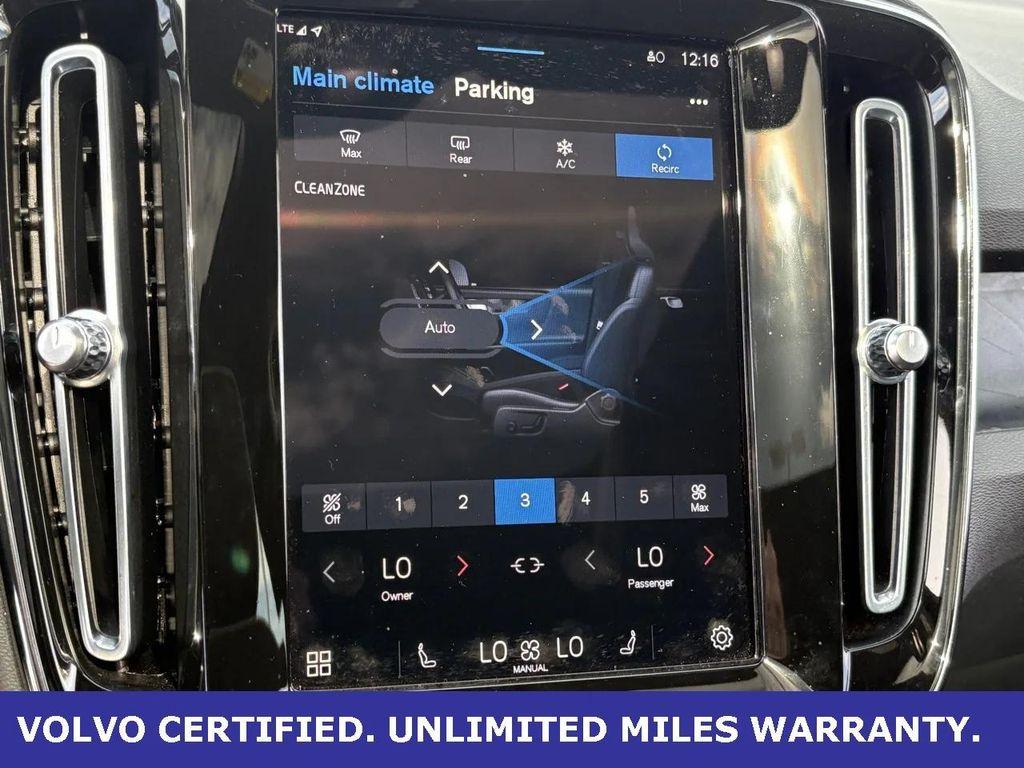 used 2023 Volvo C40 Recharge Pure Electric car, priced at $25,800