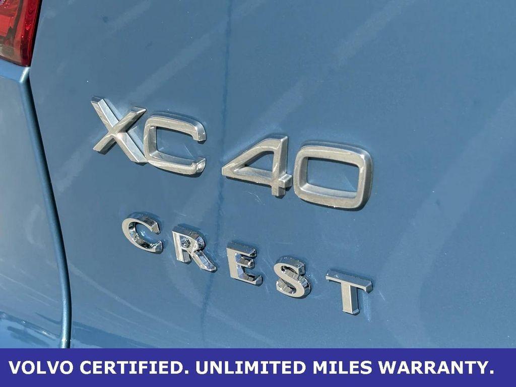 used 2023 Volvo XC40 car, priced at $28,000