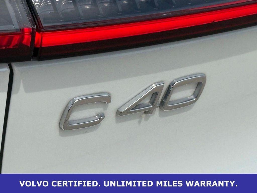 used 2023 Volvo C40 Recharge Pure Electric car, priced at $25,850