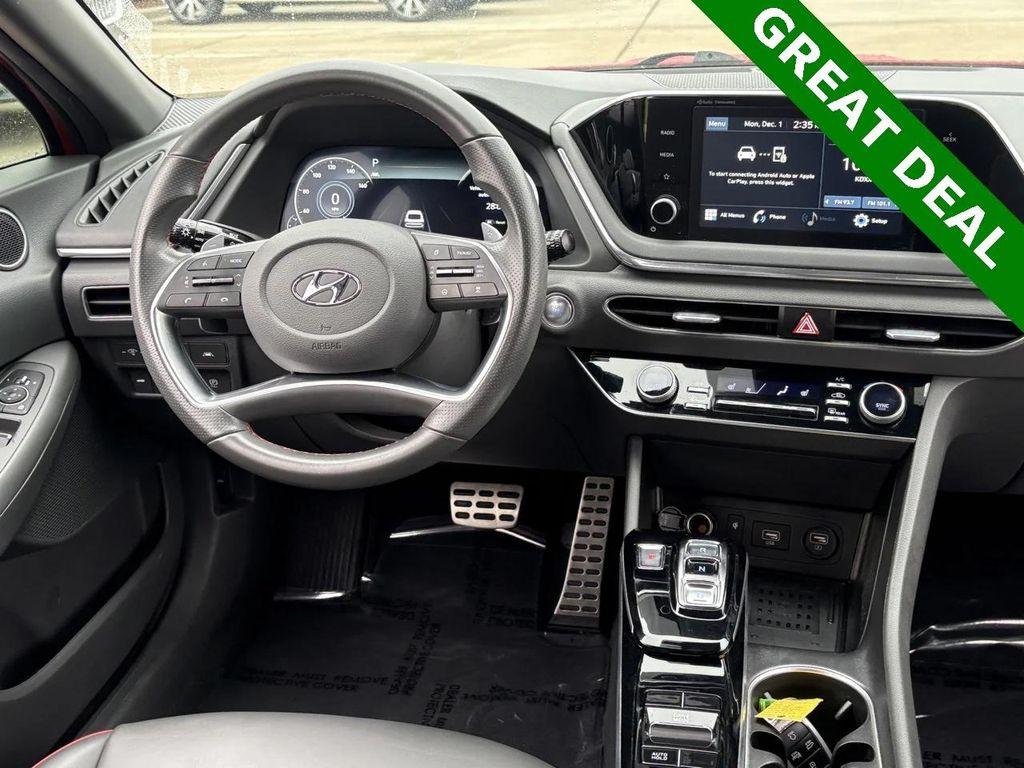 used 2021 Hyundai Sonata car, priced at $17,000