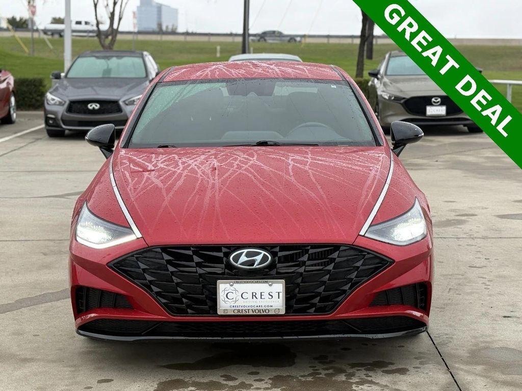 used 2021 Hyundai Sonata car, priced at $17,000