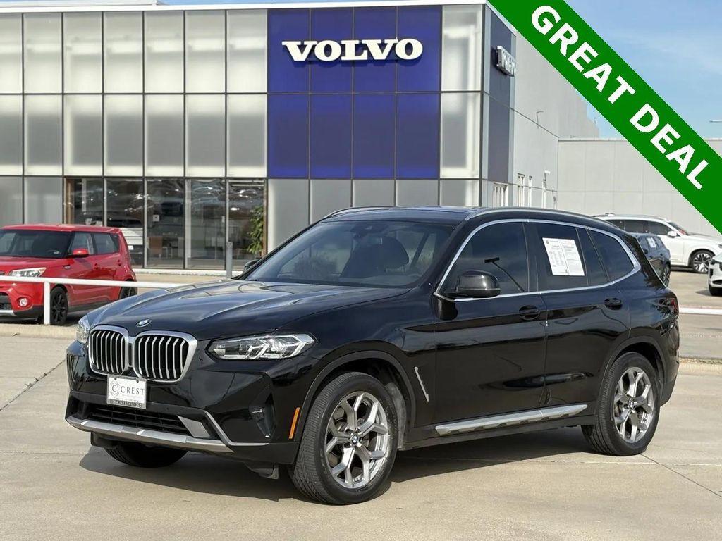 used 2022 BMW X3 car, priced at $27,500