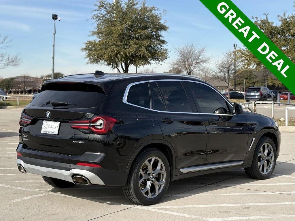used 2022 BMW X3 car, priced at $27,500