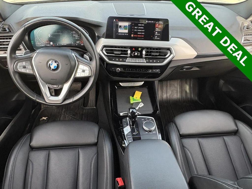 used 2022 BMW X3 car, priced at $27,500
