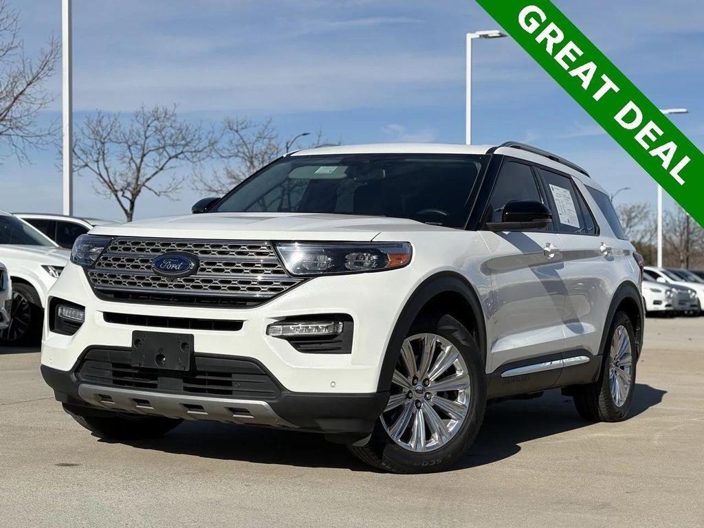 used 2022 Ford Explorer car, priced at $24,500