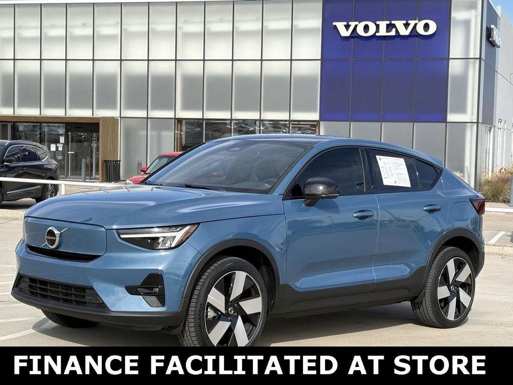 used 2023 Volvo C40 Recharge Pure Electric car, priced at $26,000