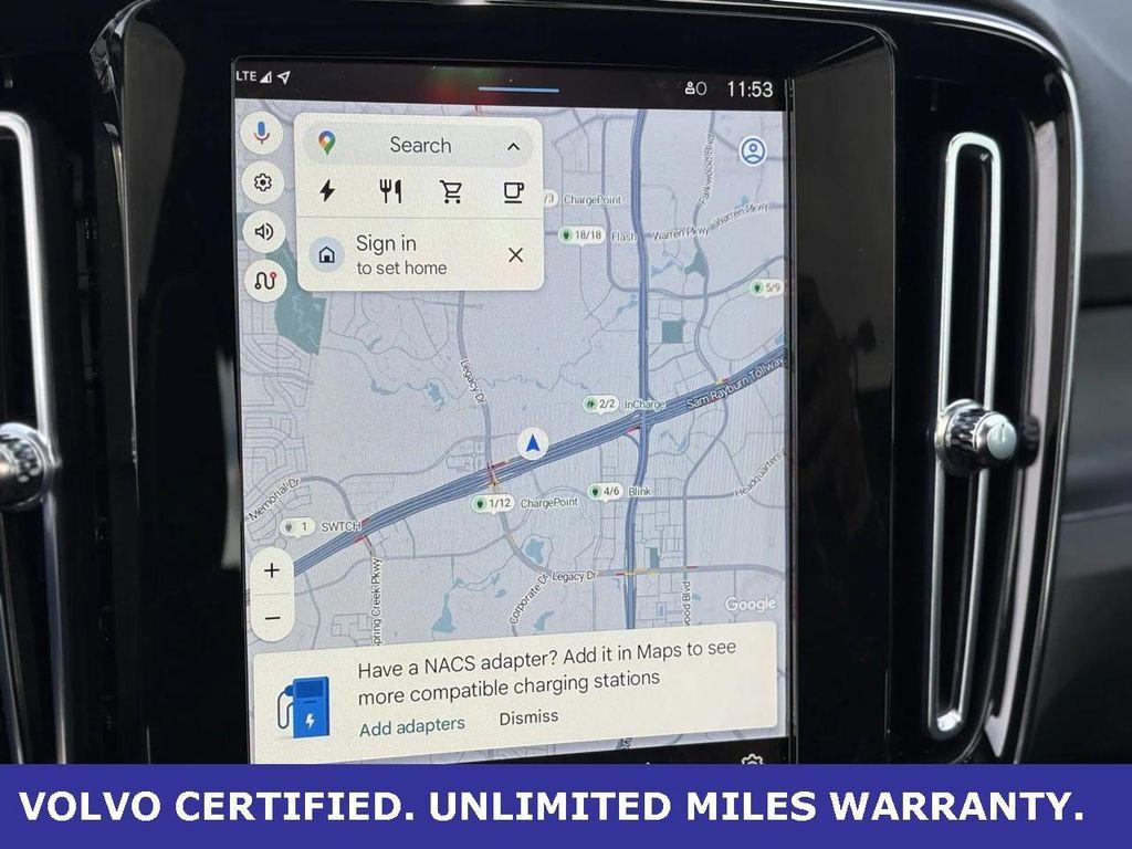 used 2023 Volvo C40 Recharge Pure Electric car, priced at $26,000