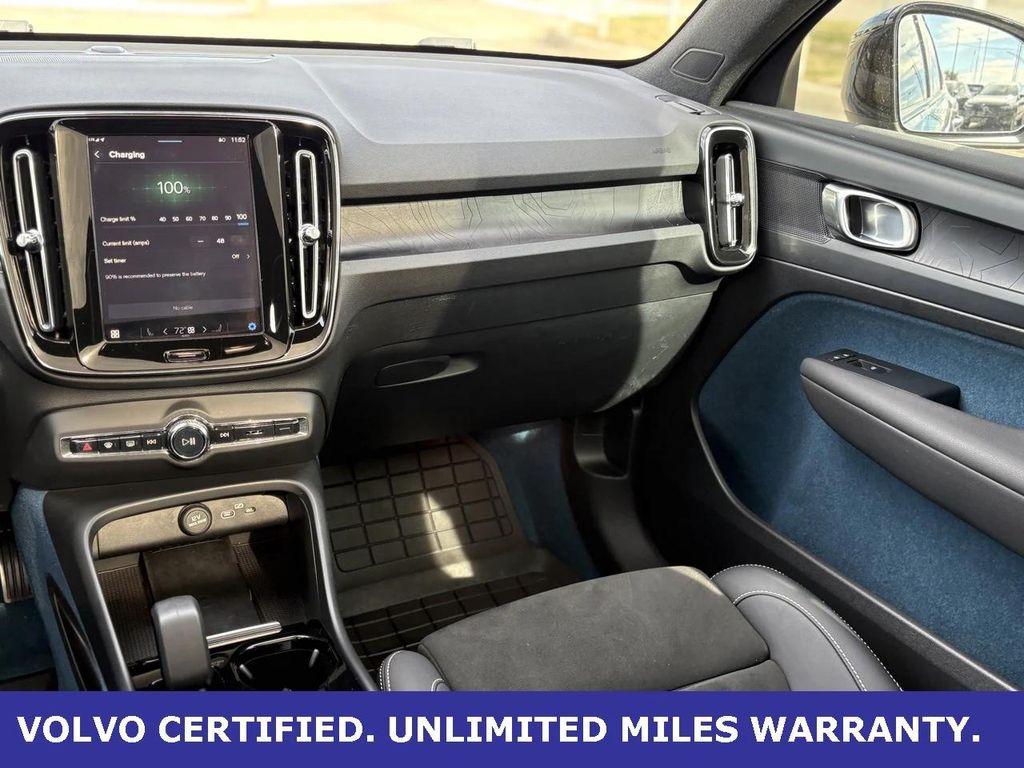 used 2023 Volvo C40 Recharge Pure Electric car, priced at $26,000