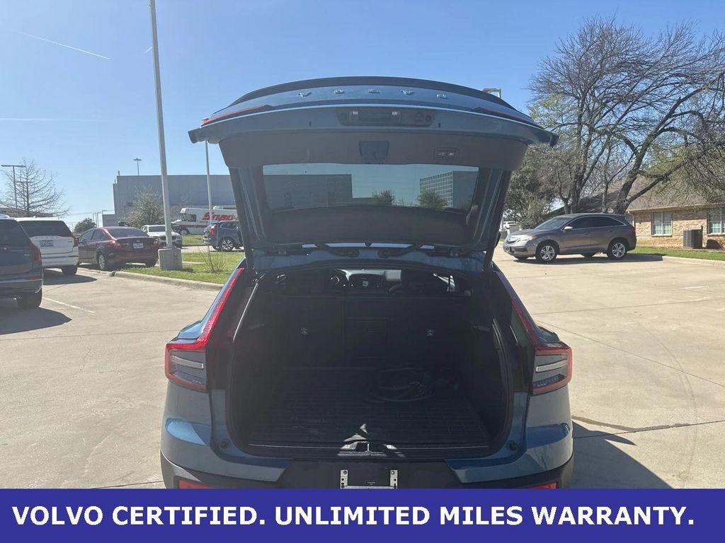 used 2023 Volvo C40 Recharge Pure Electric car, priced at $25,998