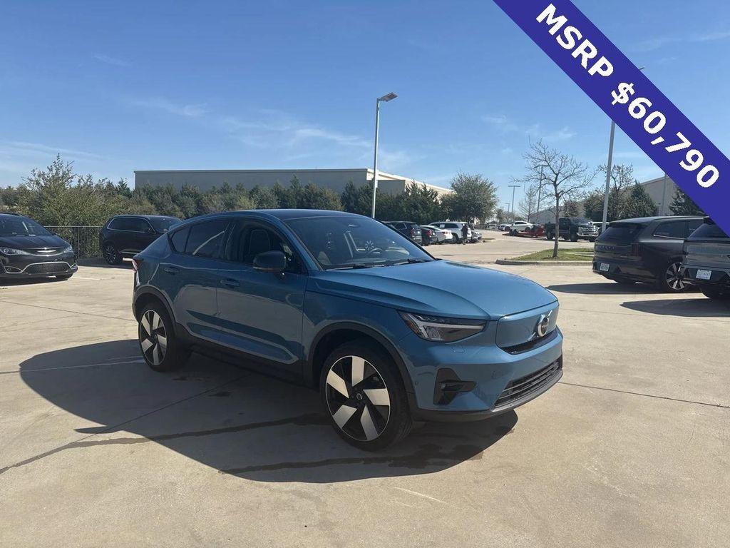 used 2023 Volvo C40 Recharge Pure Electric car, priced at $25,998