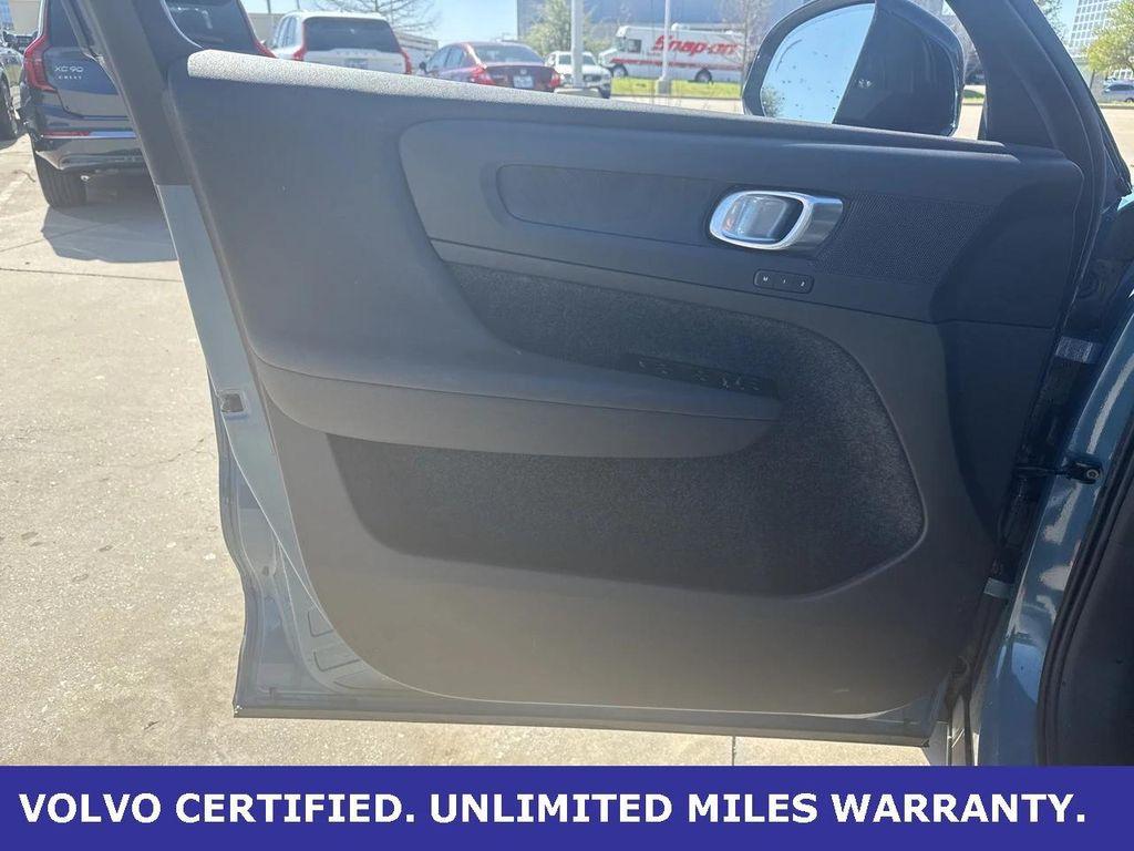 used 2023 Volvo C40 Recharge Pure Electric car, priced at $25,998