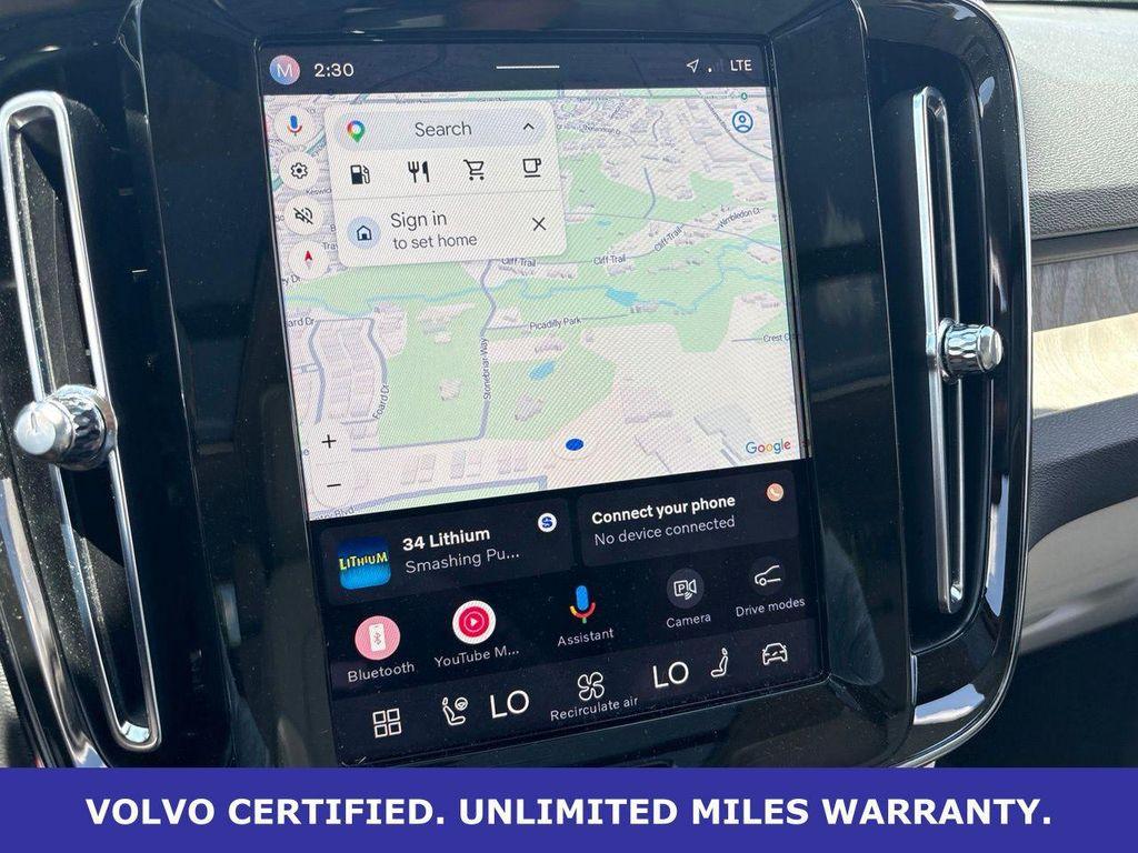 used 2023 Volvo XC40 car, priced at $30,000