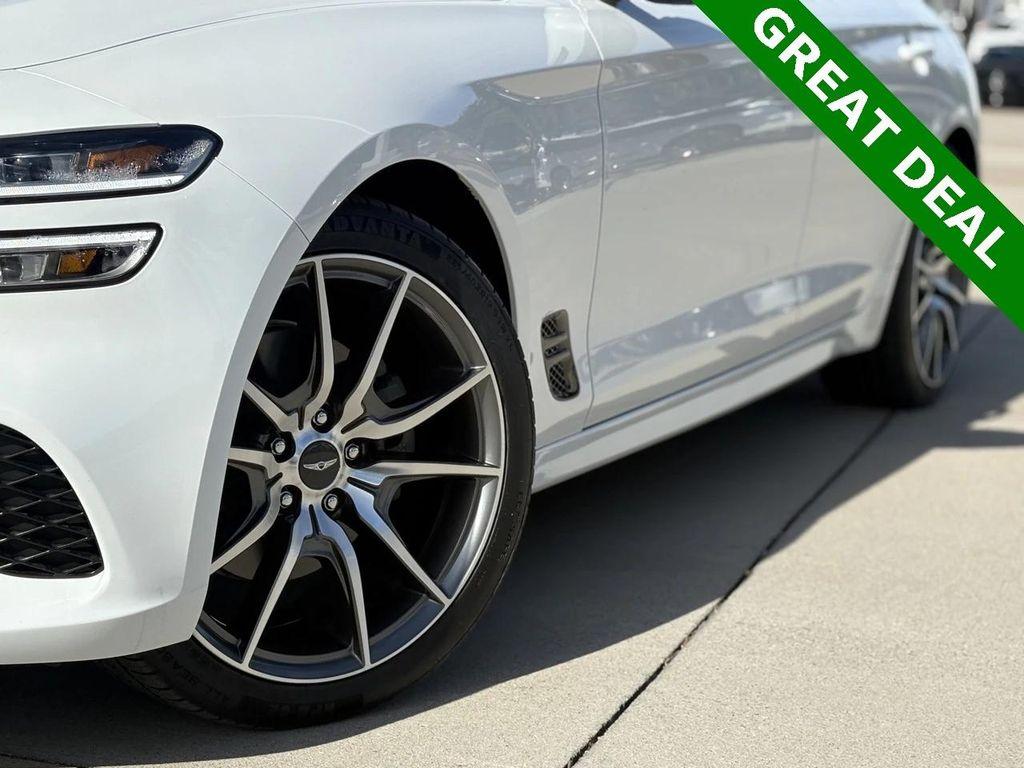 used 2022 Genesis G70 car, priced at $28,800