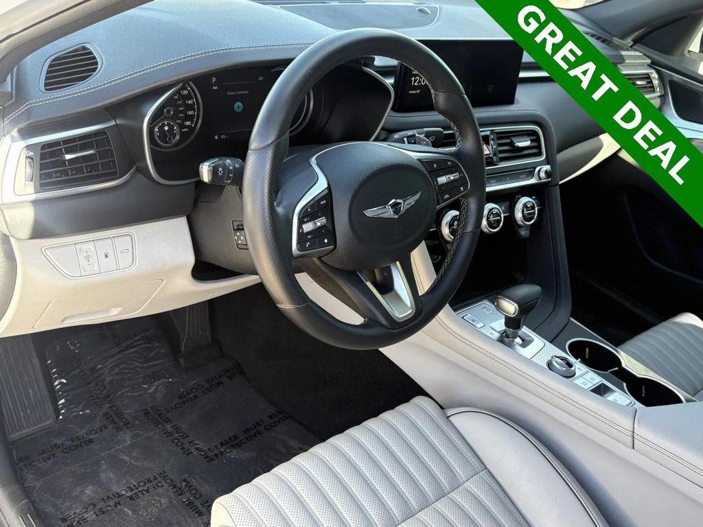 used 2022 Genesis G70 car, priced at $28,800