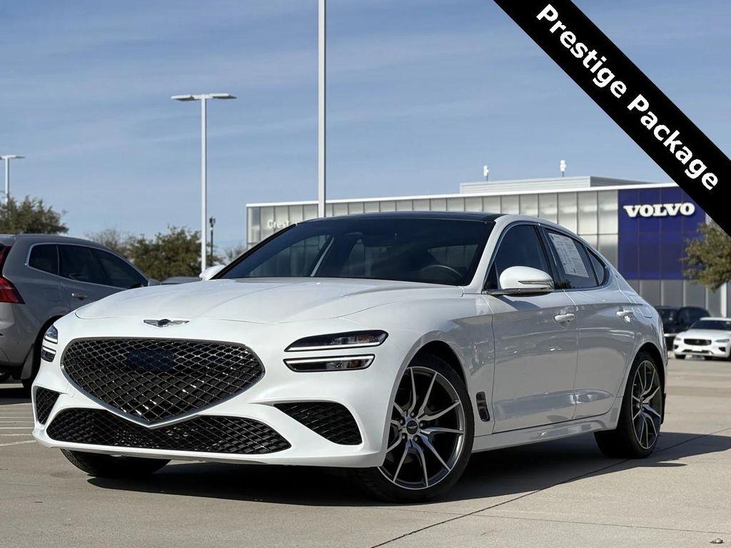 used 2022 Genesis G70 car, priced at $28,800