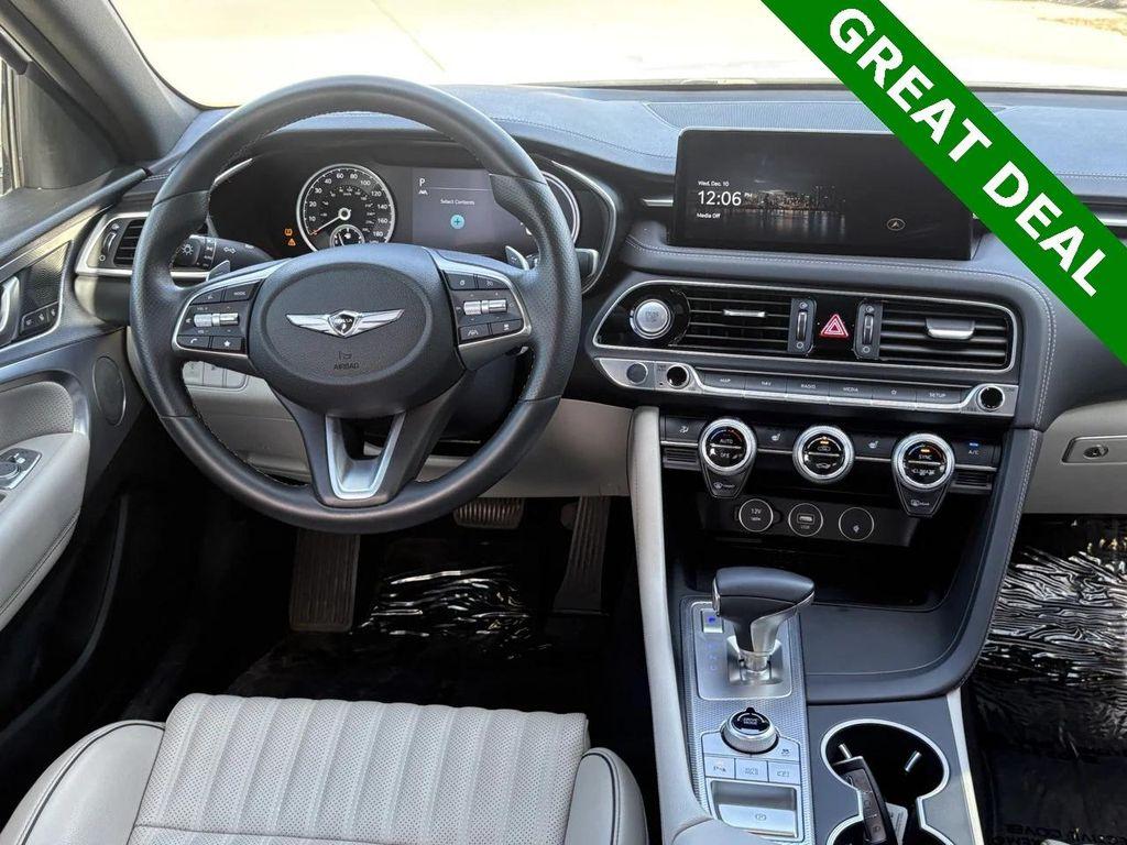 used 2022 Genesis G70 car, priced at $28,800