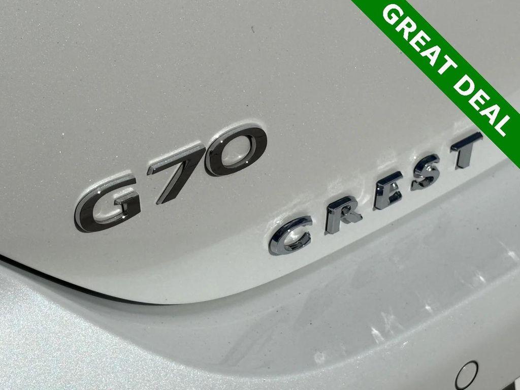 used 2022 Genesis G70 car, priced at $28,800
