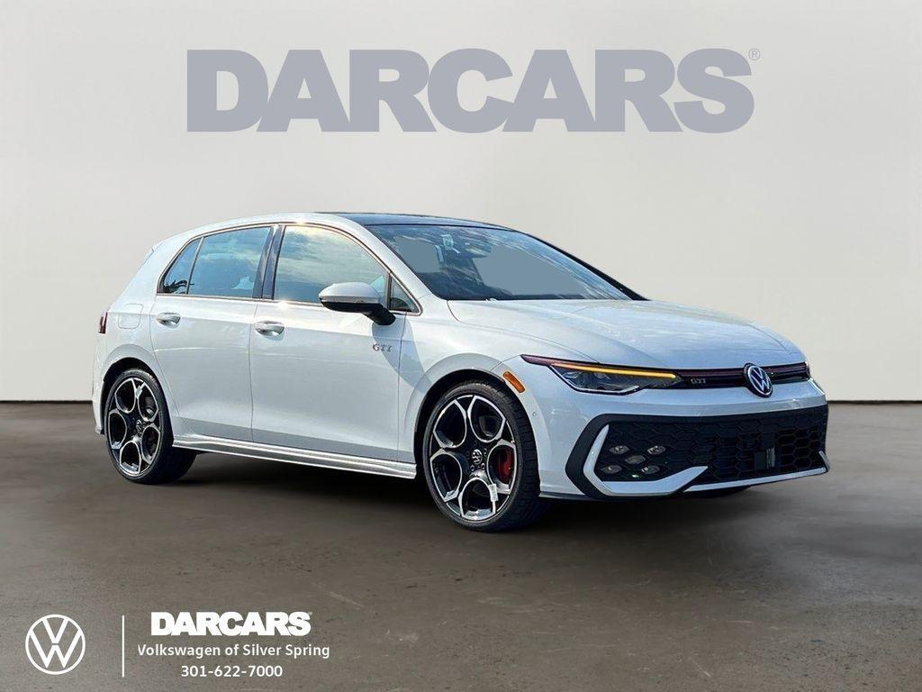 new 2025 Volkswagen Golf GTI car, priced at $39,300