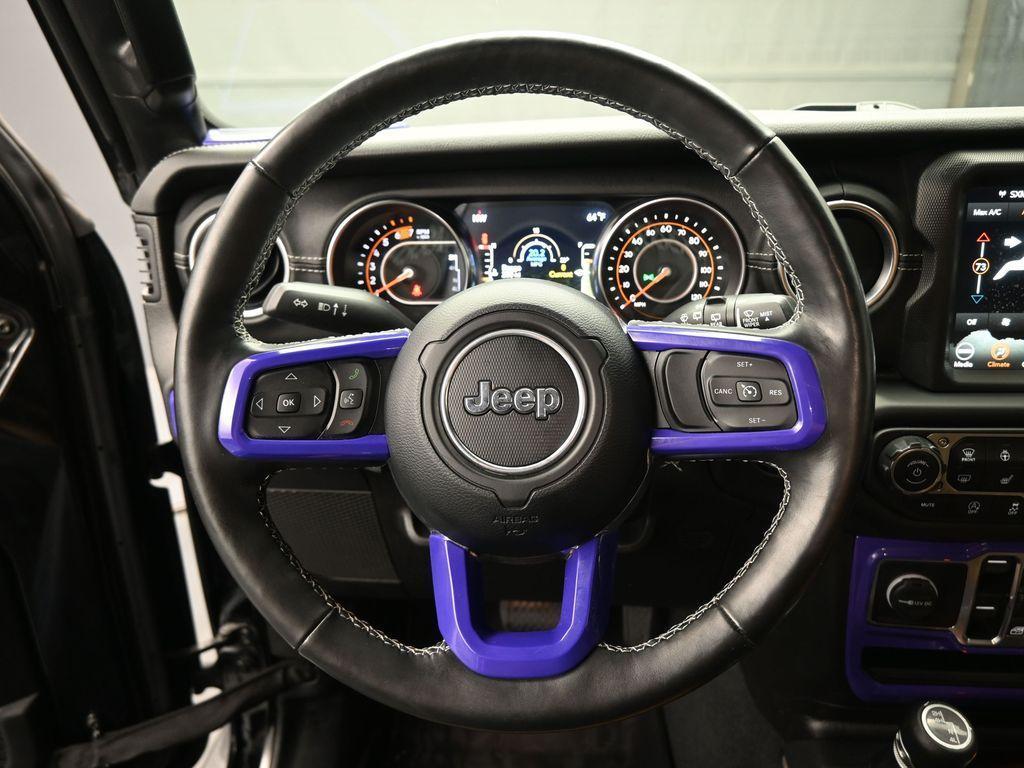 used 2022 Jeep Wrangler Unlimited car, priced at $26,433