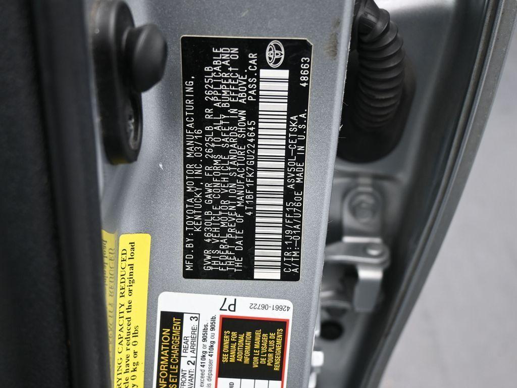 used 2016 Toyota Camry car, priced at $8,252