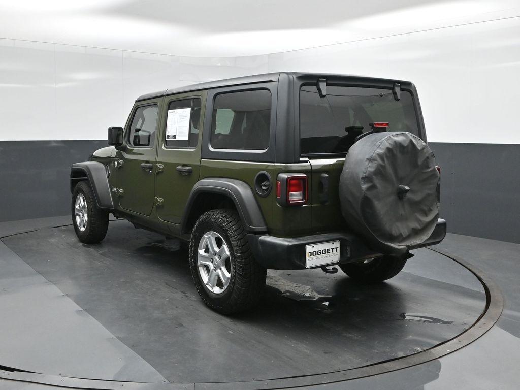 used 2021 Jeep Wrangler Unlimited car, priced at $22,351