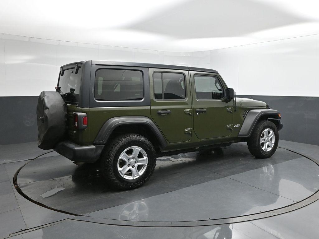 used 2021 Jeep Wrangler Unlimited car, priced at $22,351