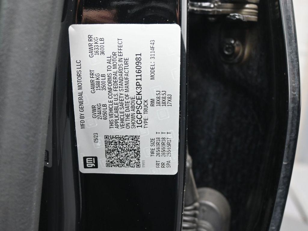 used 2023 Chevrolet Colorado car, priced at $25,769