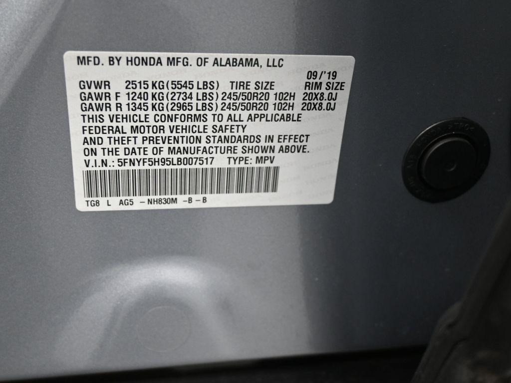 used 2020 Honda Pilot car, priced at $21,018