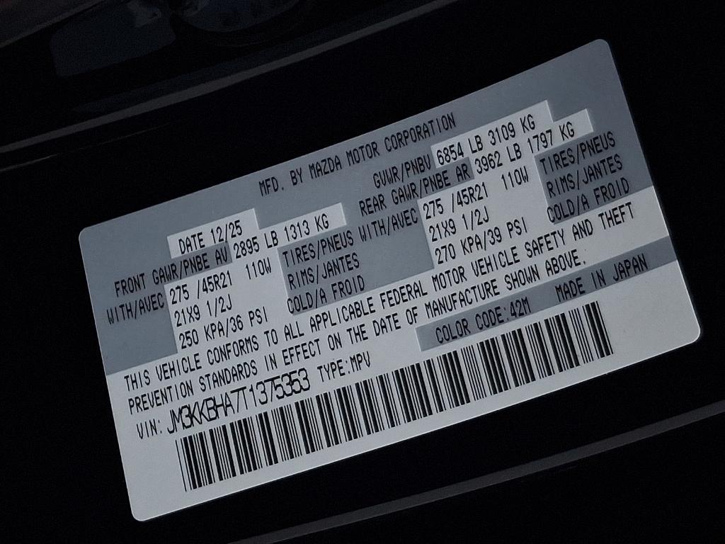 new 2026 Mazda CX-90 car, priced at $49,043