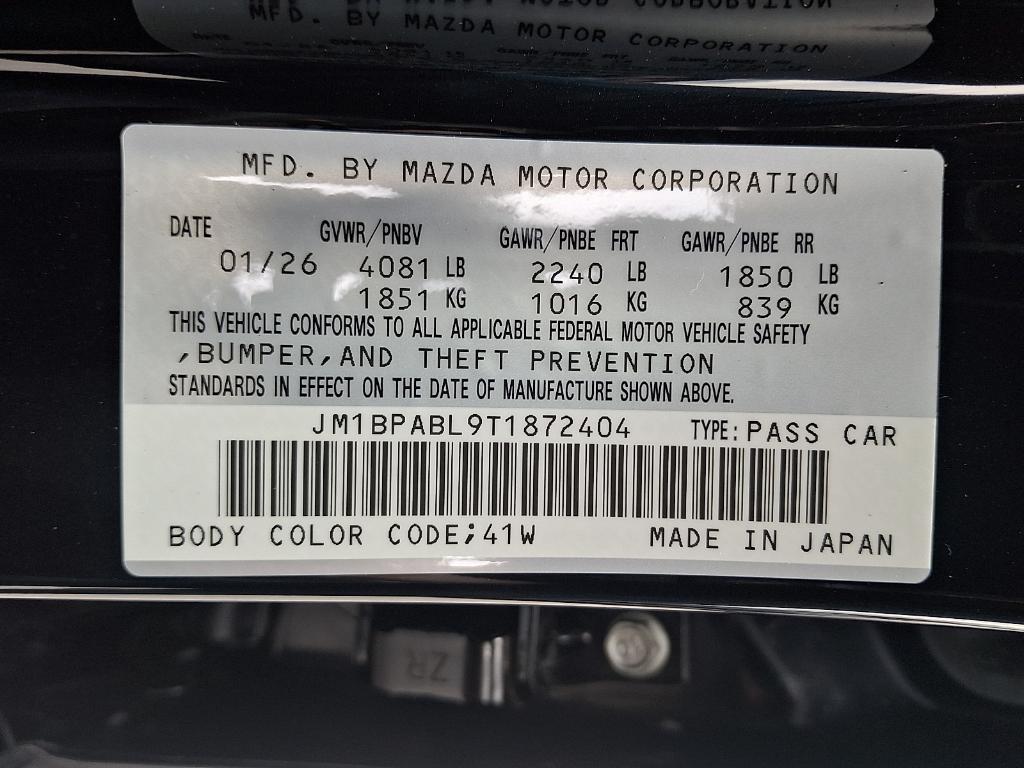 new 2026 Mazda Mazda3 car, priced at $24,819