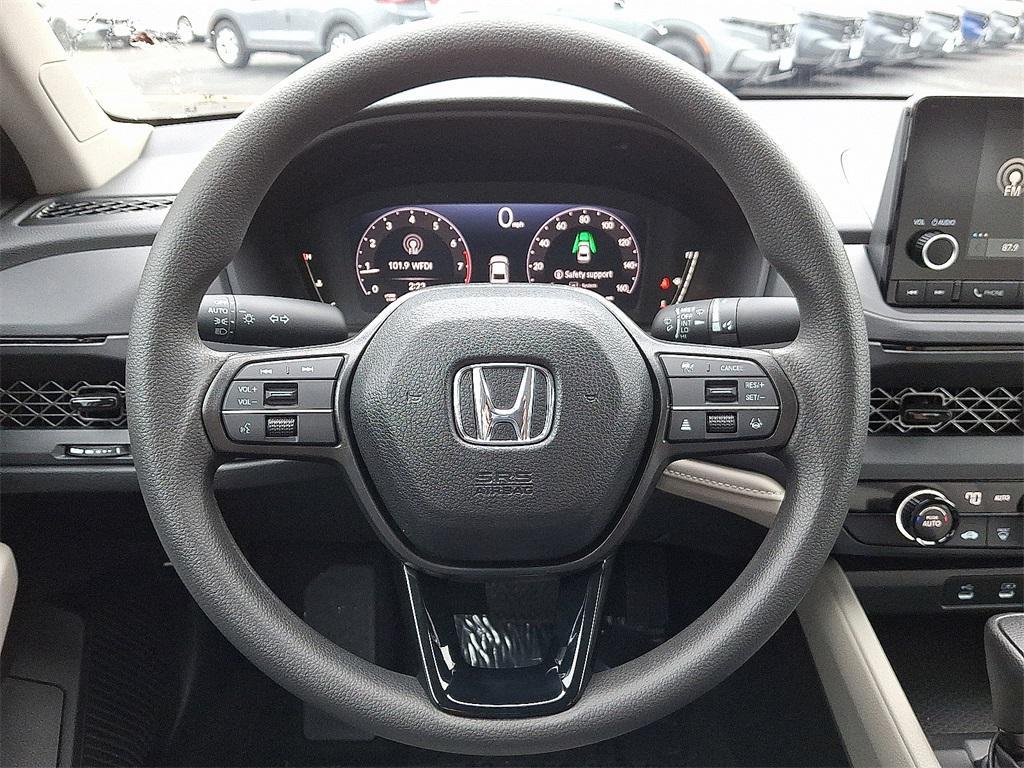 new 2025 Honda Accord car, priced at $29,945