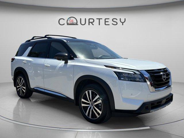 used 2025 Nissan Pathfinder car, priced at $42,452