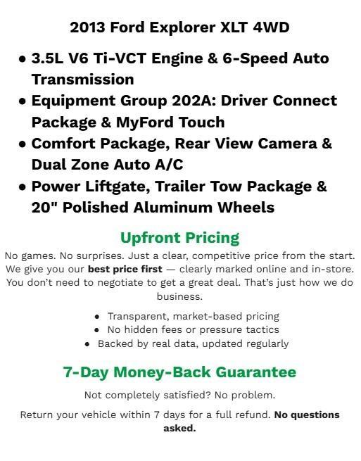 used 2013 Ford Explorer car, priced at $10,997