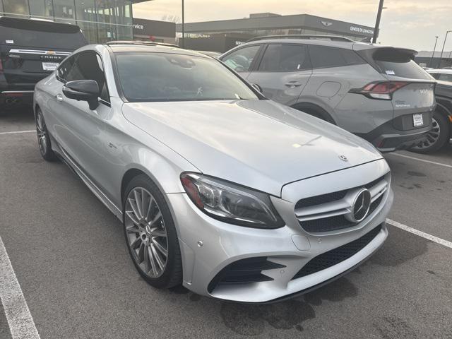 used 2021 Mercedes-Benz AMG C 43 car, priced at $33,588