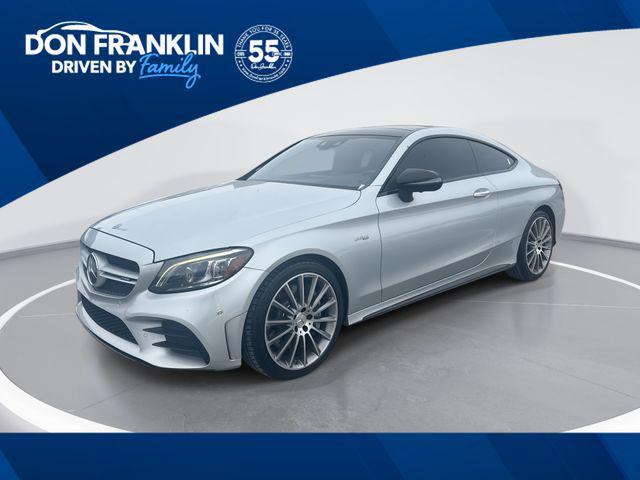 used 2021 Mercedes-Benz AMG C 43 car, priced at $33,588