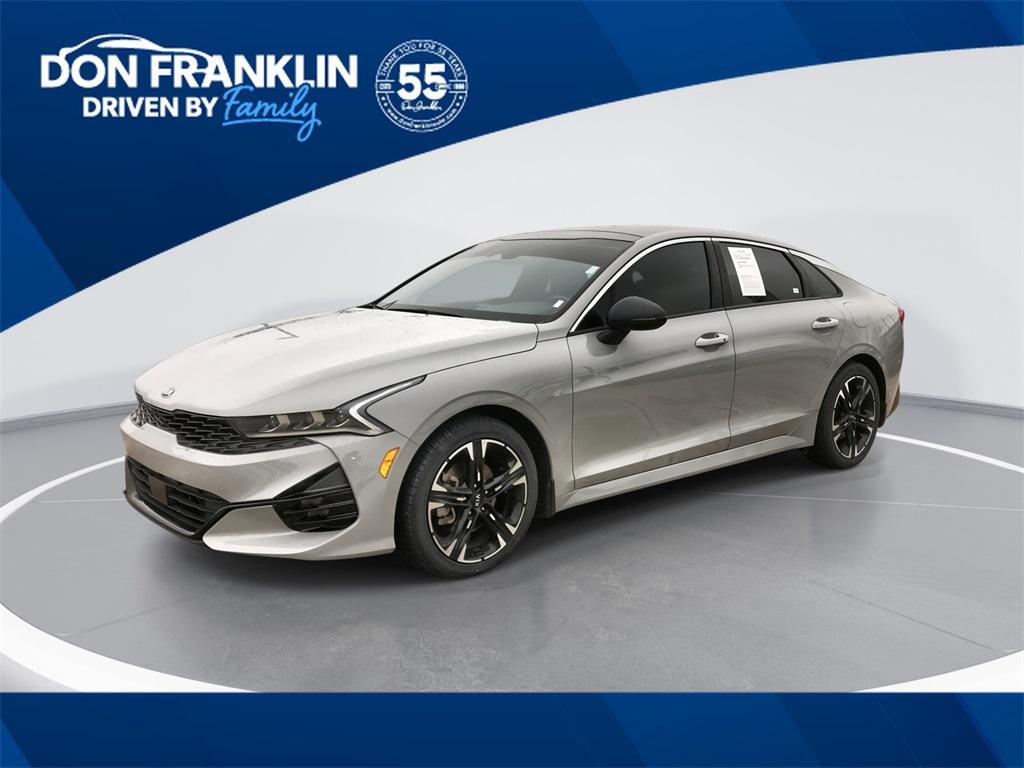 used 2021 Kia K5 car, priced at $24,800