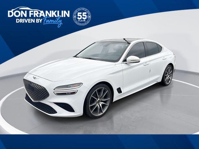 used 2022 Genesis G70 car, priced at $25,689
