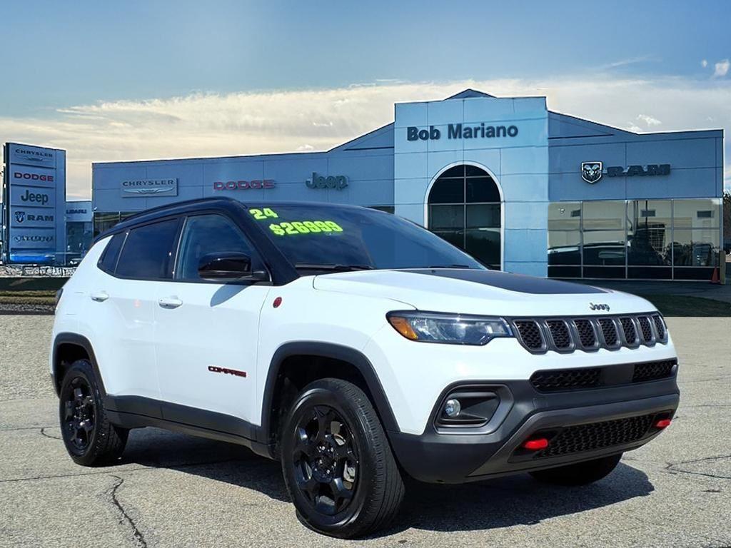 used 2024 Jeep Compass car, priced at $24,999