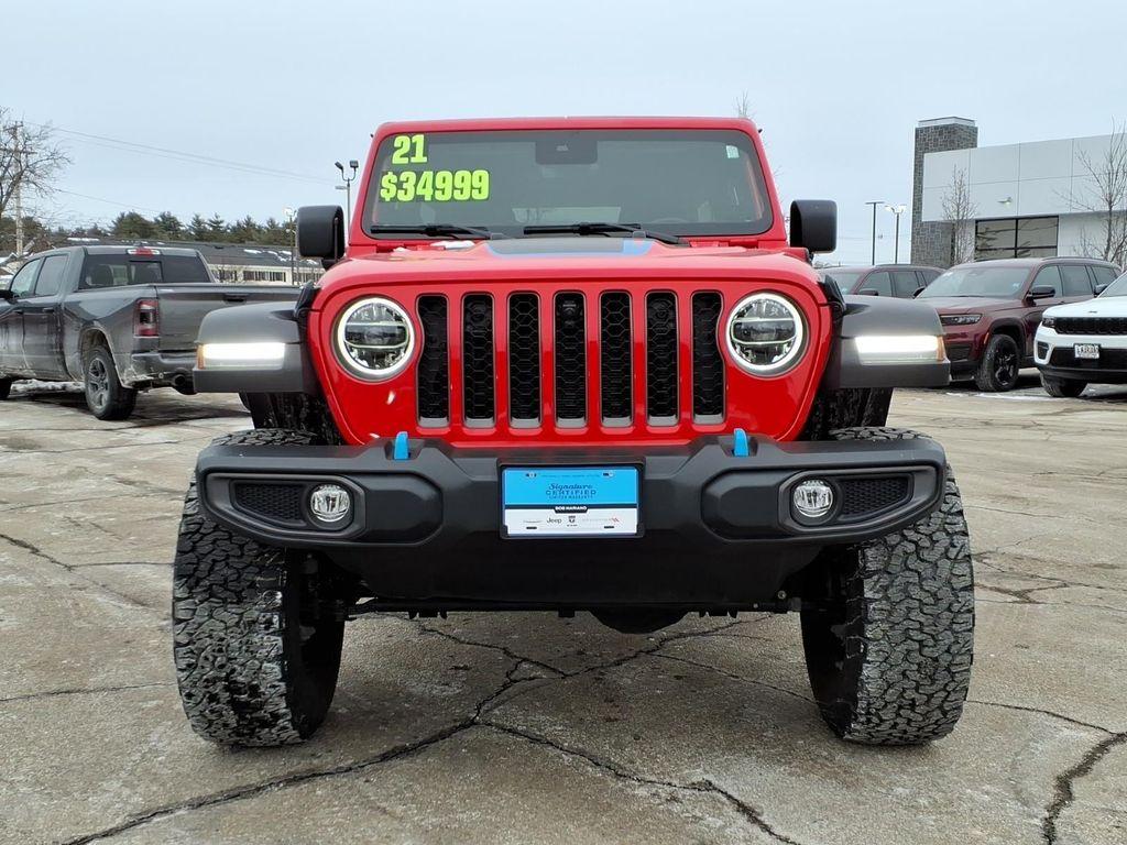 used 2021 Jeep Wrangler Unlimited 4xe car, priced at $34,999