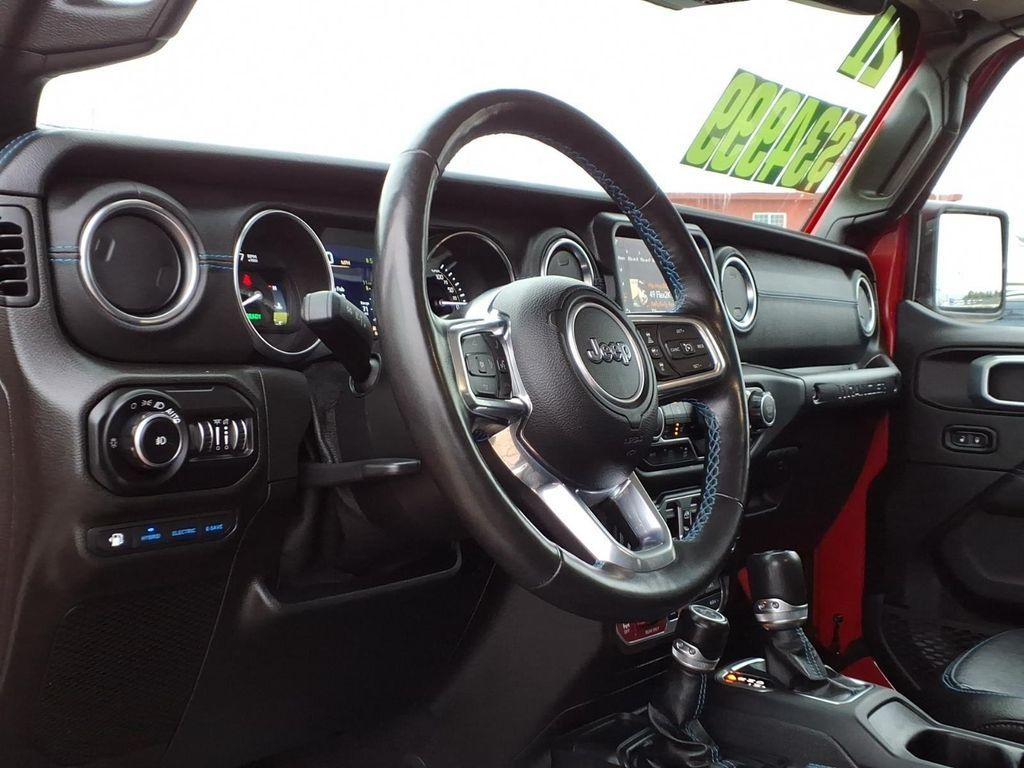 used 2021 Jeep Wrangler Unlimited 4xe car, priced at $34,999