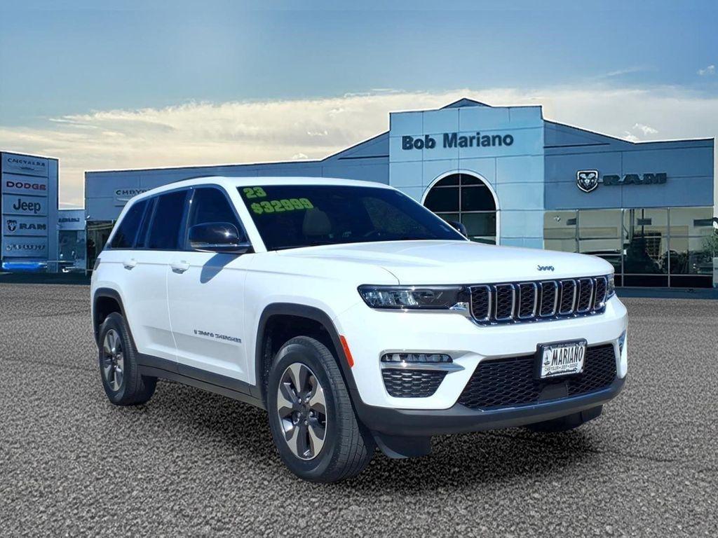 used 2023 Jeep Grand Cherokee 4xe car, priced at $33,498