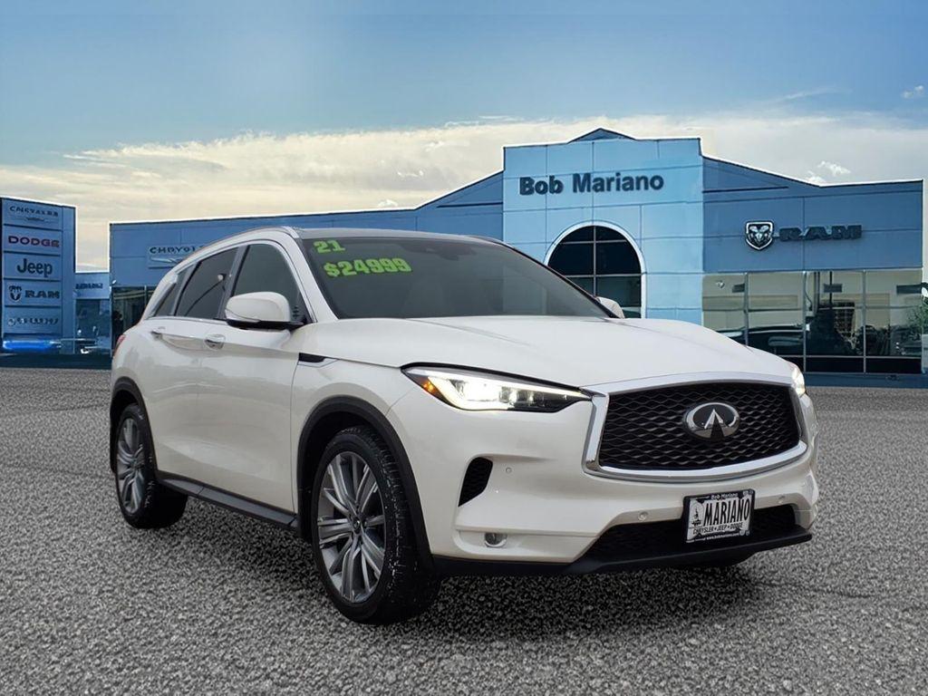 used 2021 INFINITI QX50 car, priced at $26,499